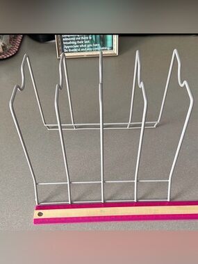 Silver Wire Rack Organizer